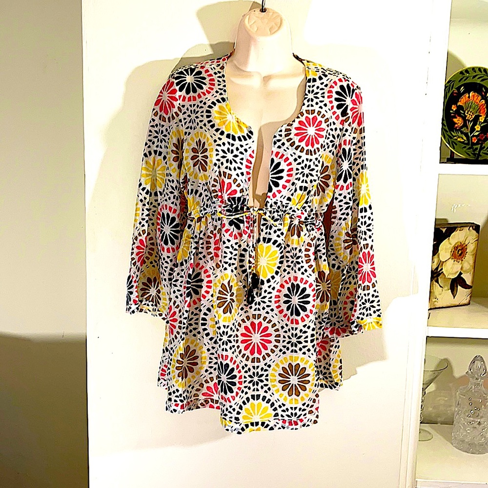 Diane Von Furstenberg bathing suit Cover up